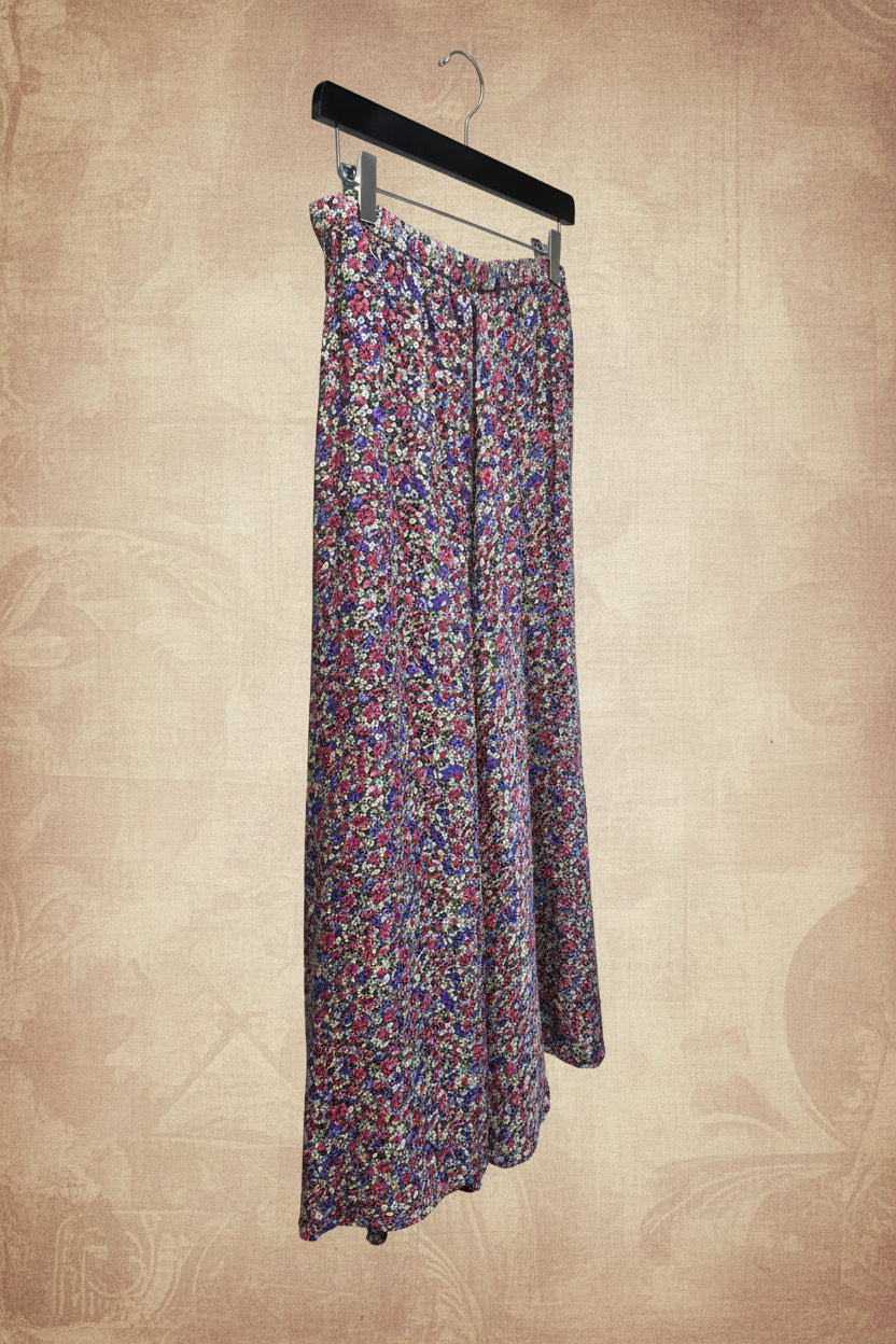 Jupe longue florale Zara