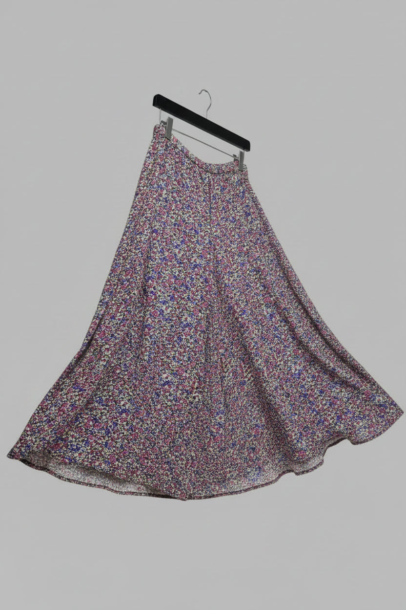 Jupe longue florale Zara