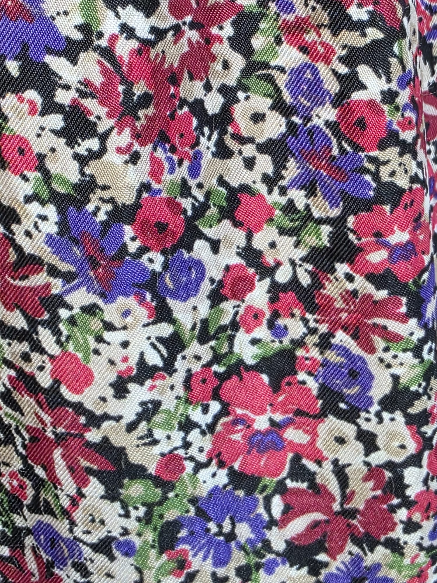 Jupe longue florale Zara