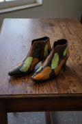 Botines vintage de cuero, Talla 38