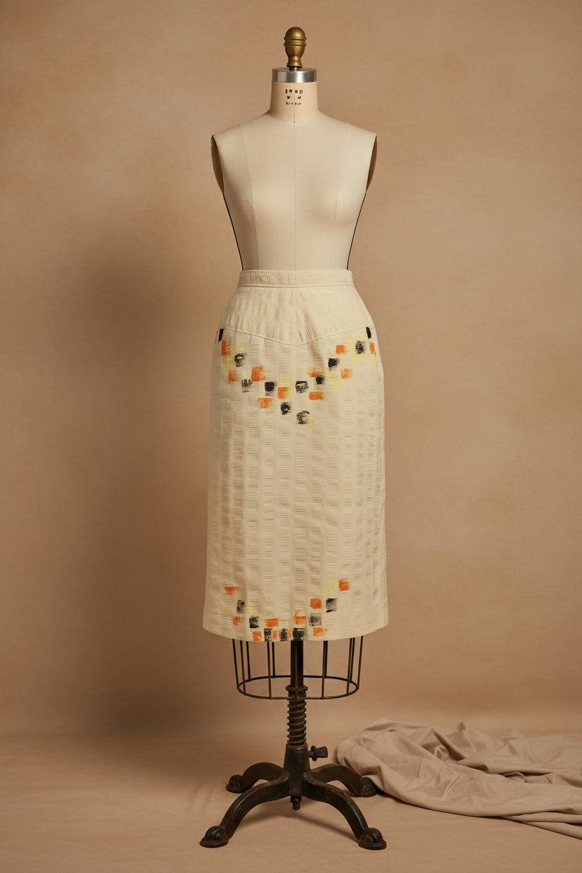 Falda midi vintage, Talla 38