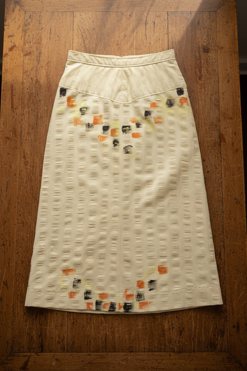 Falda midi vintage, Talla 38