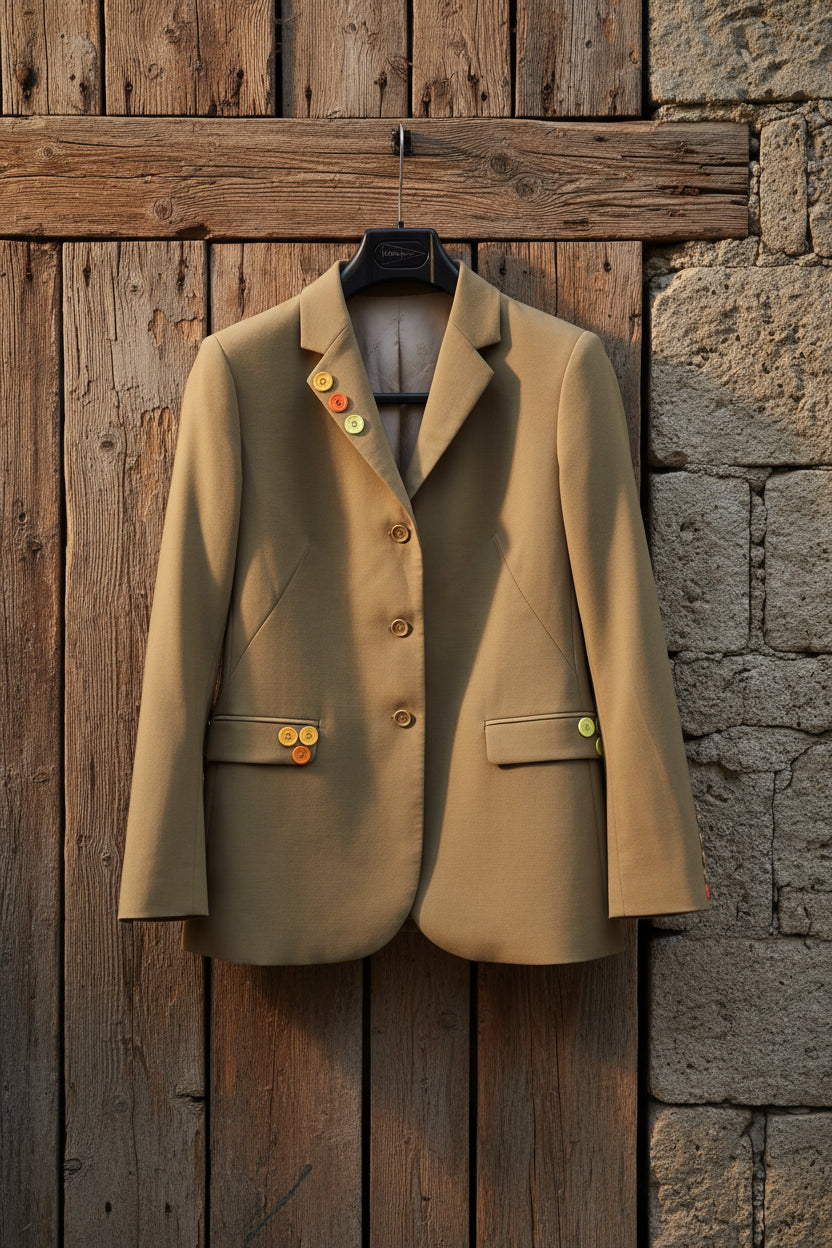 Blazer marrón/camel Talla 44