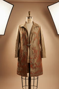 Chaqueta larga en beige, Talla 46