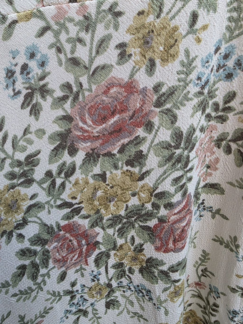 Robe chemise longue fleurie Zara