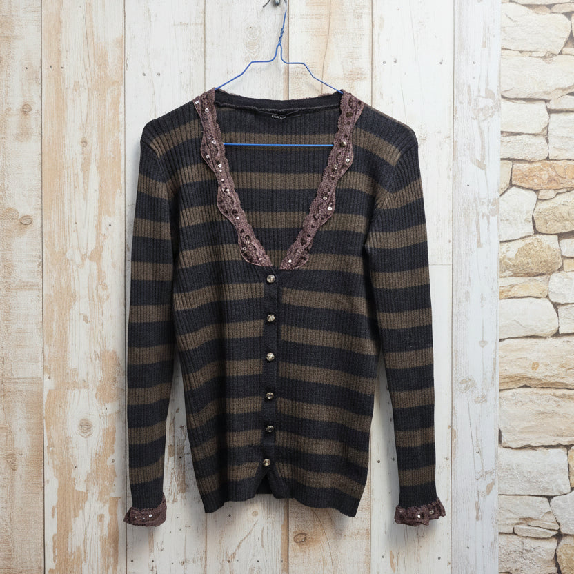 Gestreifte Strickjacke von Torradas